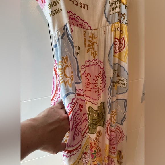 NWT Paper Heart Anthropologie Linen Blend Dress Sizes S & XS - Picture 4 of 13